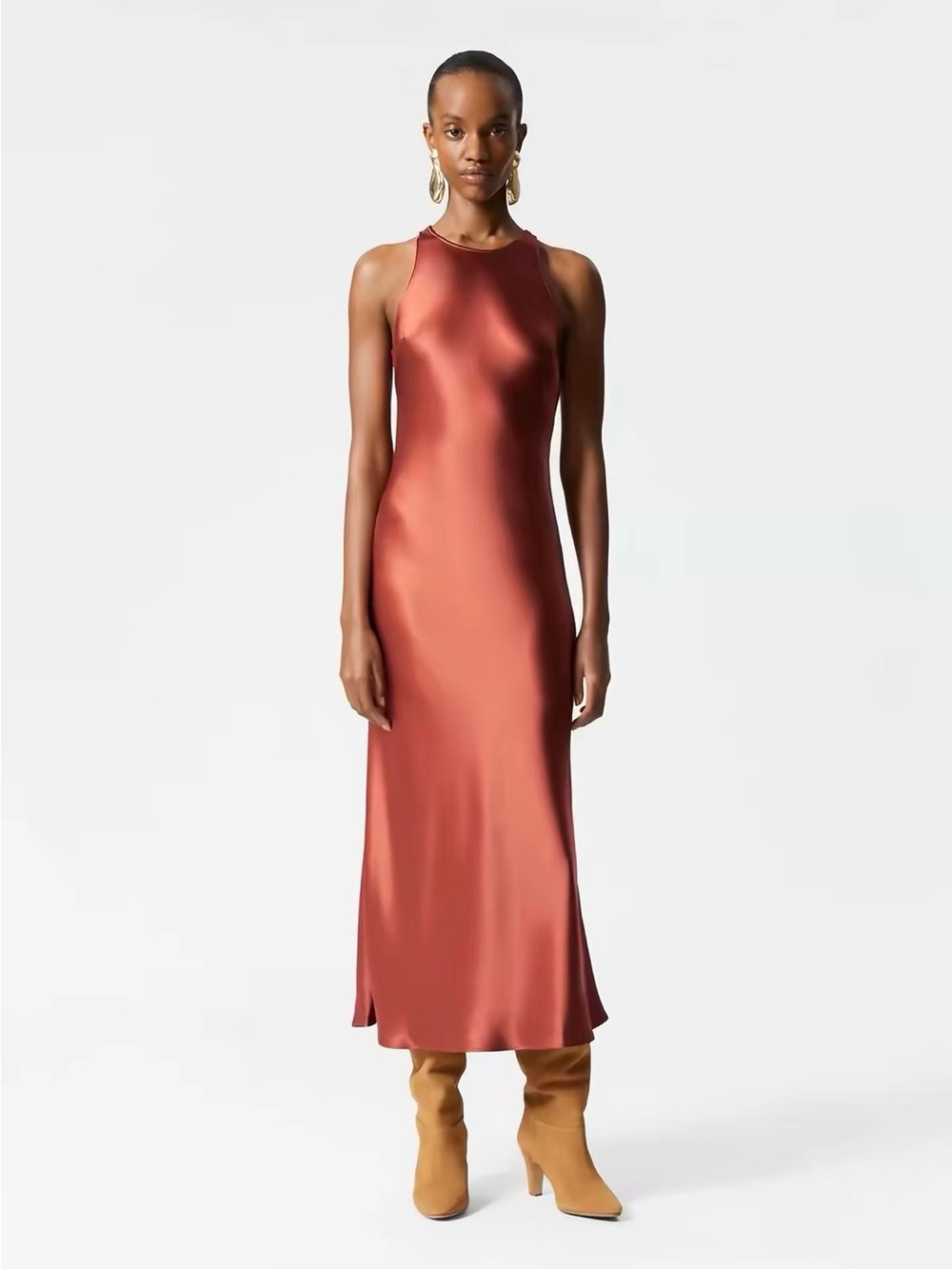 off shoulder dress in black KADIE MAXI - Primary color:Green Oxford More Thankful shoulder neckline for a The Veronica Dress in